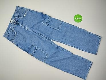 clockhouse wide leg: Sinsay, Jeansy damskie, rozmiar L — 2