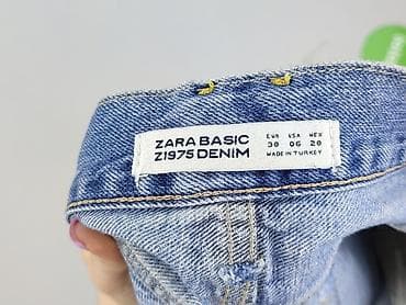 straight blue jeans: Zara, Jeansy damskie, rozmiar M — 4