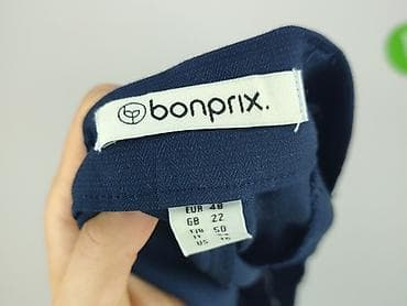 bonprix spódnice dresowe: Bonprix, Spodnie materiałowe damskie, rozmiar 4XL — 4