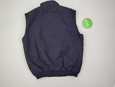 jacket: Męska kamizelka ocieplana Panoply - Kolor: granatowy - Zapinanie — 3