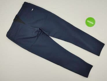 cargo wide leg: Spodnie materiałowe damskie, rozmiar XL — 3