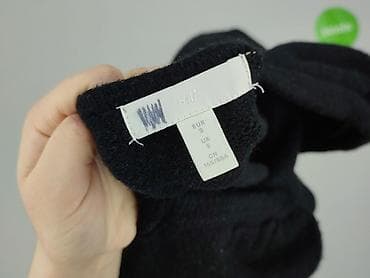 czarny sweter hm: H&M, Sweter damski, rozmiar S — 4