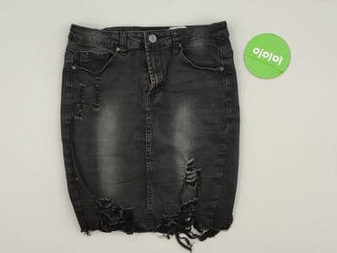 spódniczka dżinsowe z wysokim stanem: Spódnica damska, rozmiar M — 2