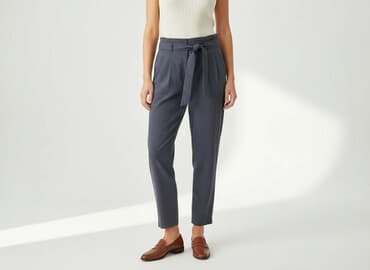 spodnie cargo damskie hm: H&M, Spodnie materiałowe damskie, rozmiar L — 6