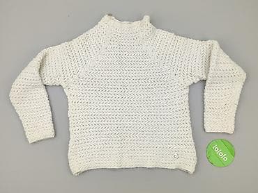 ponczo sweter: Sweter damski, rozmiar M — 2