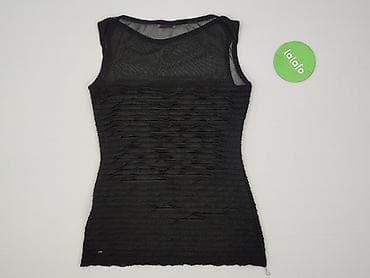 czarny tshirt: Orsay, Bluzka damska, rozmiar S — 5