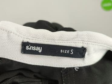 czarna sukienka z długim rękawem sinsay: Sinsay, Sukienka damska, rozmiar S — 4