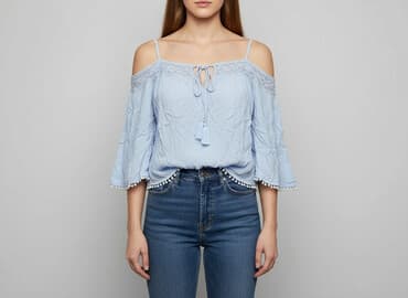 bluzka z odkrytym ramieniem allegro: FB Sister, Bluzka damska, rozmiar XS — 6