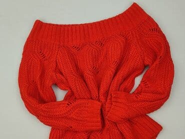 sweter w paski z serduszkiem: Top Secret, Sweter damski, rozmiar S — 1