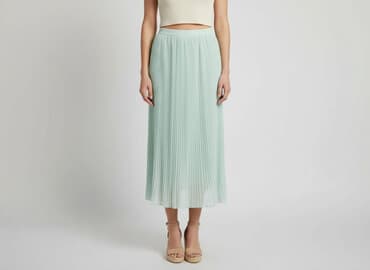 długie plisowane spódnice maxi: H&M, Spódnica damska, rozmiar M — 1