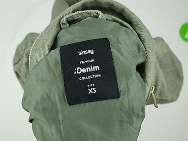 kurtka 3 w 1: Sinsay, Kurtka jeansowa damska, rozmiar XS — 4