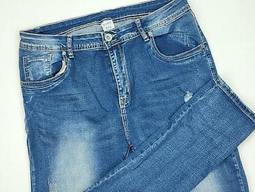 jeansy plus size: Jeansy damskie, rozmiar 4XL — 1