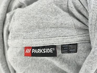 bluza szara pull and bear: Bluza z kapturem dla mężczyzn, rozmiar L — 4