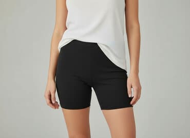 legginsy krotkie hm: H&M, Legginsy Krótkie damskie, rozmiar L — 7