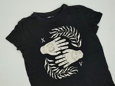cropp biala bluza: Cropp, T-shirt damski, rozmiar L — 1