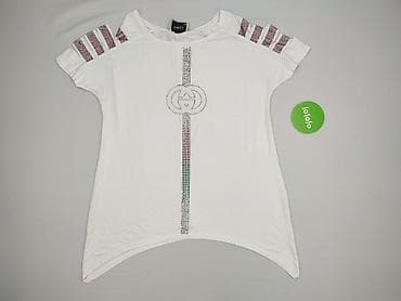 bluzki brokatowe: Used, T-shirt damski, rozmiar M — 2