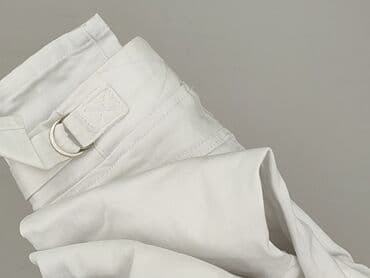 białe jeansy damskie allegro: Spodnie materiałowe damskie, rozmiar XS — 5