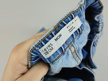 abc leggings: Spodnie jeansowe, DenimCo, 8 lat, 128, stan - Bardzo dobry — 4