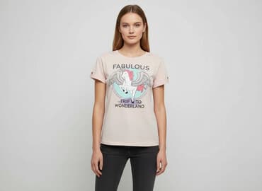 koszulka z jednorożcem damska: FB Sister, T-shirt damski, rozmiar M — 1