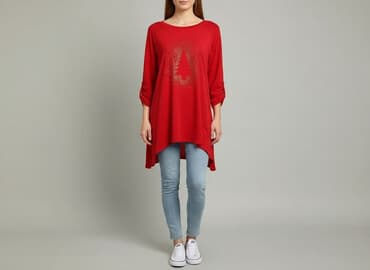 bluzki z motywem świątecznym: Beloved, Tunika damska, rozmiar S — 1