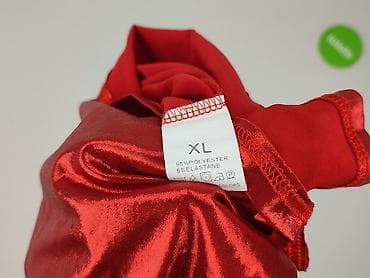 cekinowy sweter: T-shirt damski, rozmiar XL — 5