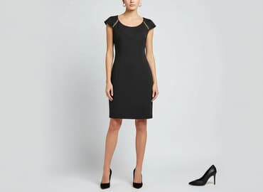 sukienki z łańcuszkiem: Duet A&M, Sukienka damska, rozmiar S — 1