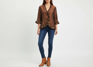 świecące bluzki: Bluzka damska, rozmiar S — 1