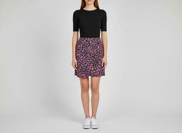 spódnice midi z rozcięciem w kwiaty: Спідниця жіноча, розмір S — 1
