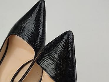 baleriny lidl: Czarne szpilki H&M dla kobiet - Rozmiar: 38 - Model: klasyczne — 6