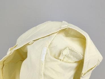 kremowe dresy: Spodnie materiałowe damskie, rozmiar S — 4