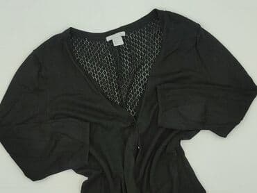 sweter z koronką na dole: H&M, Kardigan damski, rozmiar L — 2