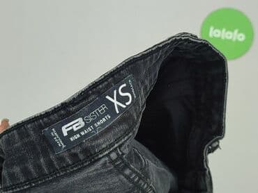 szorty jeansowe damskie szare: FB Sister, Szorty damskie, rozmiar XS — 6