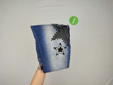 jeans with red stars: Jeans for women, size One size — 6