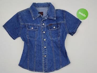 bezrękawnik jeans damski: Koszula damska, rozmiar S — 2
