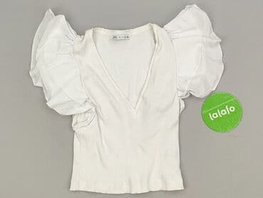 obcisłe bluzy: Zara, Bluzka damska, rozmiar L — 3