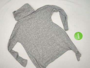 sweter dekolt serce: Golf damski, rozmiar M — 3