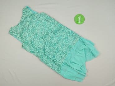 miętowa sukienka z koronki: Sukienka damska, rozmiar S — 3