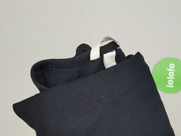 czarne t shirty w serek damskie: H&M, T-shirt damski, rozmiar S — 6