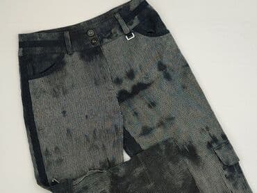 Women: Sem, Material trousers for women, size S (EU 36) — 1