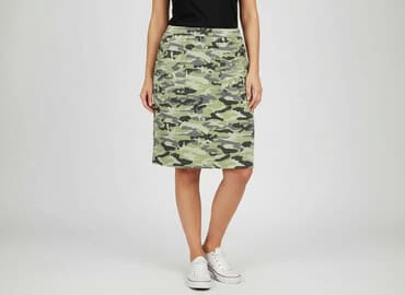 spodnie moro cargo bershka: Spódnica damska, rozmiar M — 8