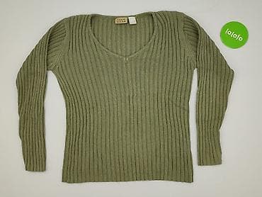 szafirowy sweter: Sweter damski, rozmiar M — 2