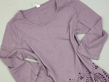 liliowa bluza damska: Bluzka damska, rozmiar L — 1