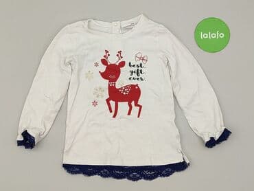 cropp koszulka oversize: Blouse, Coccodrillo, 4-5 years, 104-110 cm, condition - Very good — 2