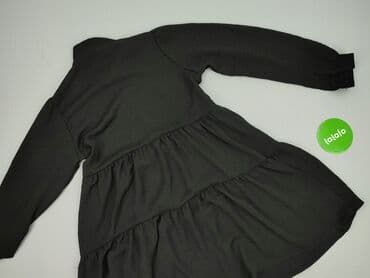 czarna sukienka z długim rękawem sinsay: Sinsay, Sukienka damska, rozmiar S — 3