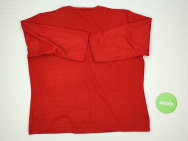 koszulka z kwadratowym dekoltem: Sweter damski, rozmiar 3XL — 3