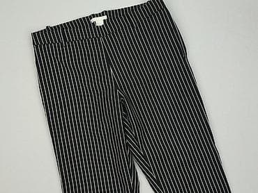 spodnie dril: H&M, Spodnie materiałowe damskie, rozmiar L — 1