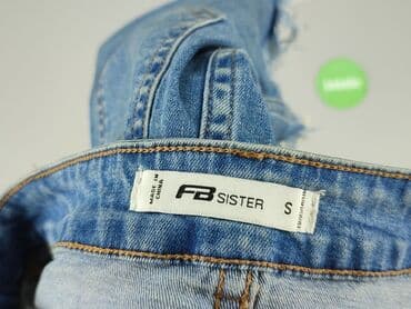 spódniczka alex biało niebieska: FBsister, Spódnica damska, rozmiar S — 4