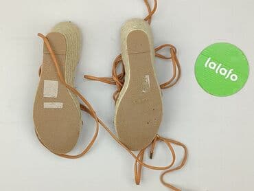 czarne sandały na koturnie born2be: Queen Vivi, Sandały damskie, rozmiar 38 — 3