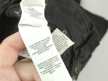 czarne jeansy damskie stylizacje: Denim Co, Jeansy damskie, rozmiar M — 5