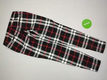 pull on trousers h: Spodnie materiałowe damskie, rozmiar L — 3